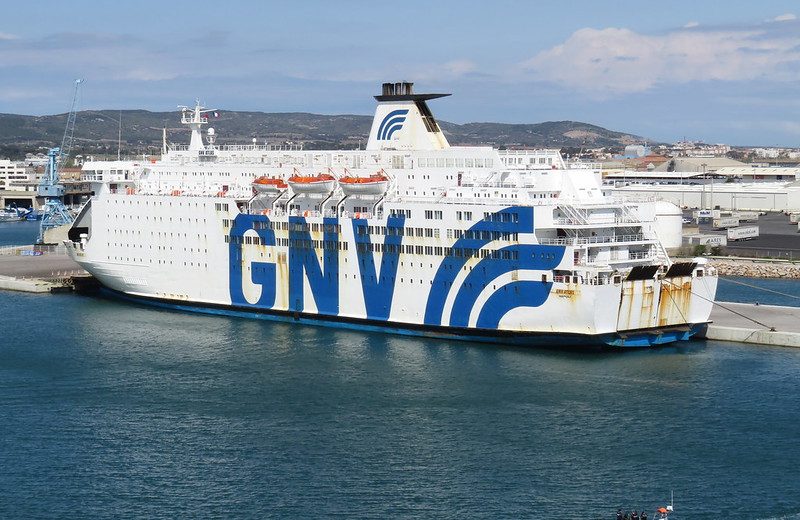 SETE --> TANGER avec GNV